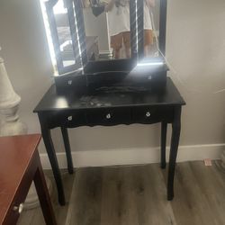 Black vanity 