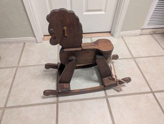Solid Wood Rocking Chair