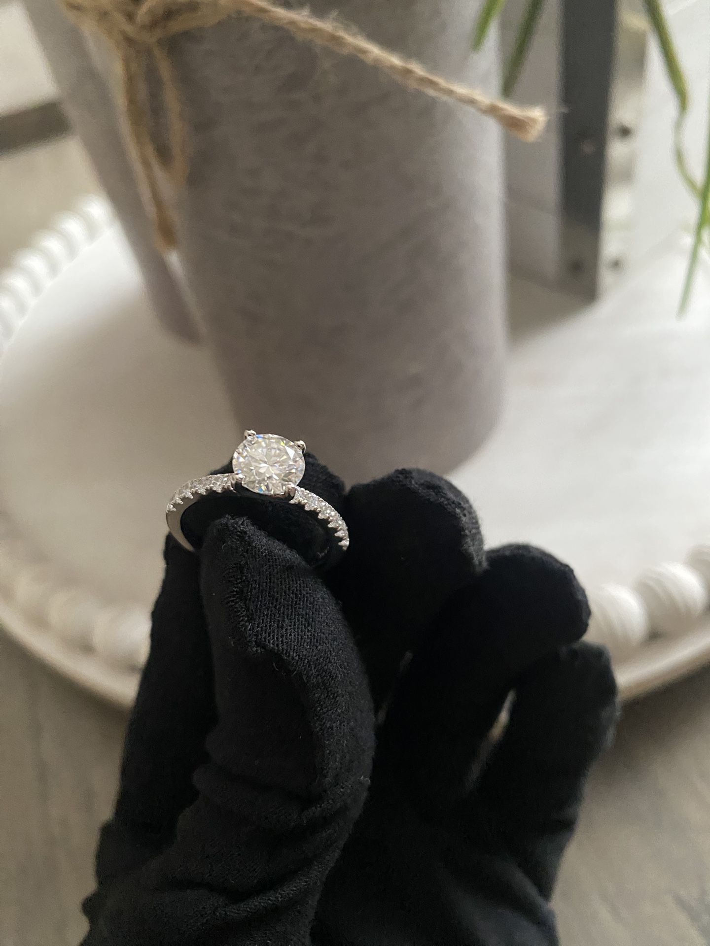 GIA certified Engagement Ring