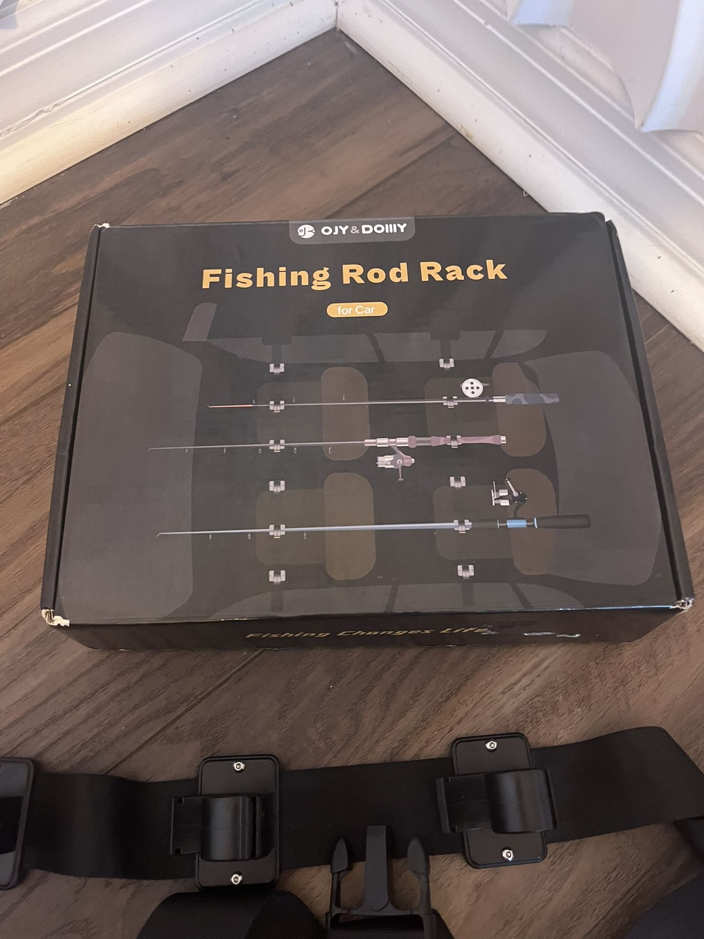 New - Car Fishing Rack