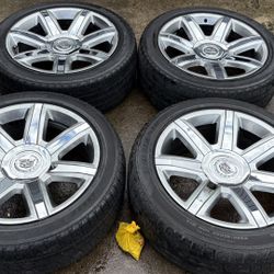 22 INCH 2015 CADILLAC ESCALADE WHEELS AND TIRES 6 lug 