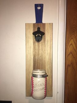 Rustic bottle opener