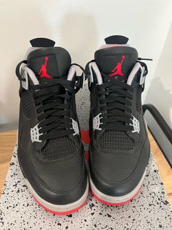 Jordan 4 Bred “Reimagined” Size 10