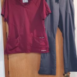 Skechers Scrub Top And Pants