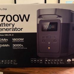 Ecoflow Delta 2 Battery Generator 