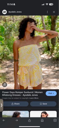 Billabong romper