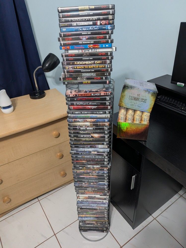 WWE DVD collection 
