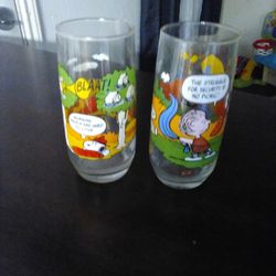 Peanut Gang Collection Glass Cups 