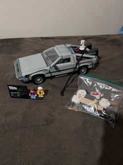 Lego deloreon set (no drop offs)