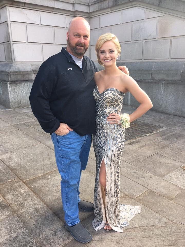 Gun Metal full beaded Homecoming/Prom dress