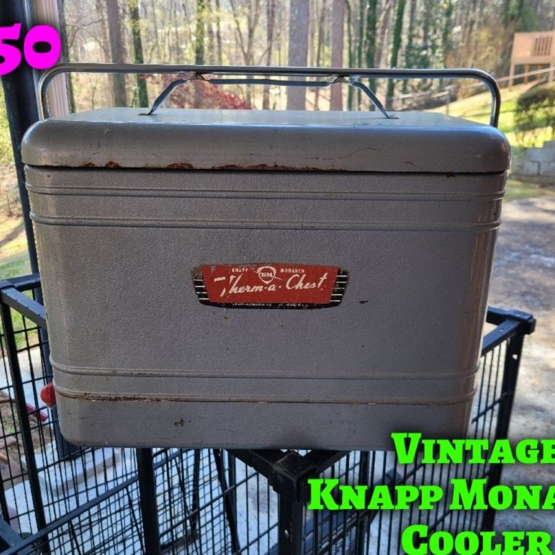 VINTAGE 1950's KNAPP MONARCH COOLER