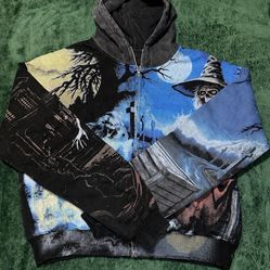 VALE HOODIE,Ether Zip up, S