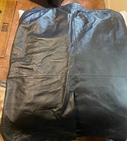 Vintage Leather Skirt