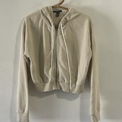 Forever21 cream hoodie.  A