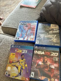 PlayStation 4 Several Games For Sale.