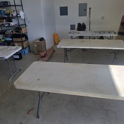 4 Folding Tables Arts And Crafts