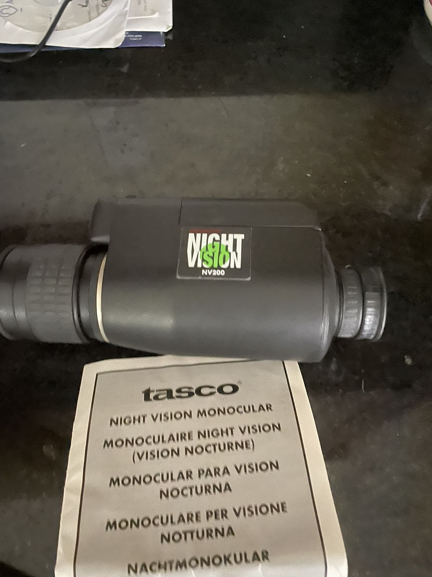Tasco Night Vision Monocular