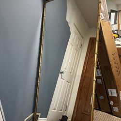 Large 70x33 Gold Floor Mirror – $10 -Chicago midway area