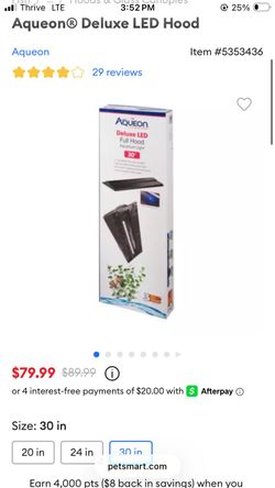 Aqueon 30 inch aquarium light