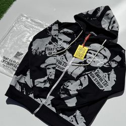 ALOCS zip-up hoodie by Desto Dubb.