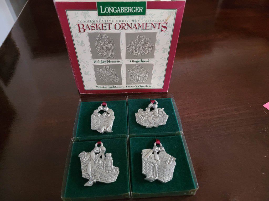 LONGABERGER COLLECTIBLE ORNAMENTS (Lot of 18) - $225