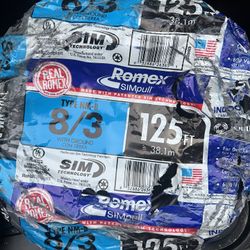 8/3 Romex Simpull Type NM-B 125 FT
