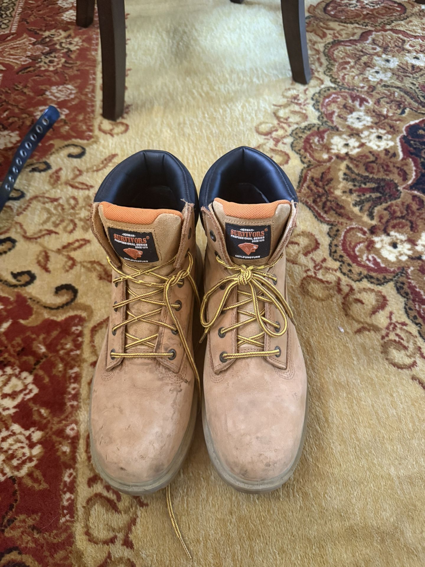 Steele Toe Size 10 Work Boots