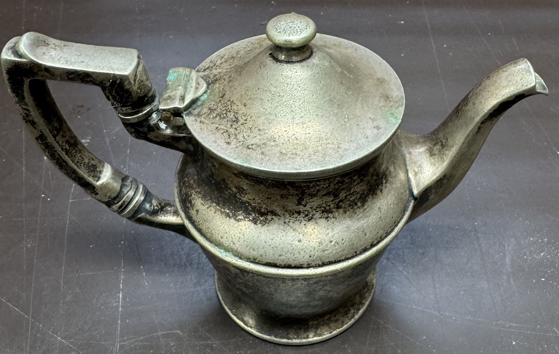 Small Nickel Silver Server