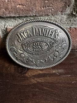 Jack Daniel’s Oval Western Vintage Belt Buckle