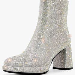 Rhinestone Boots 