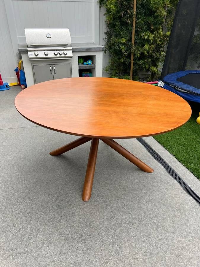 West Elm 60” Jax Table - Walnut