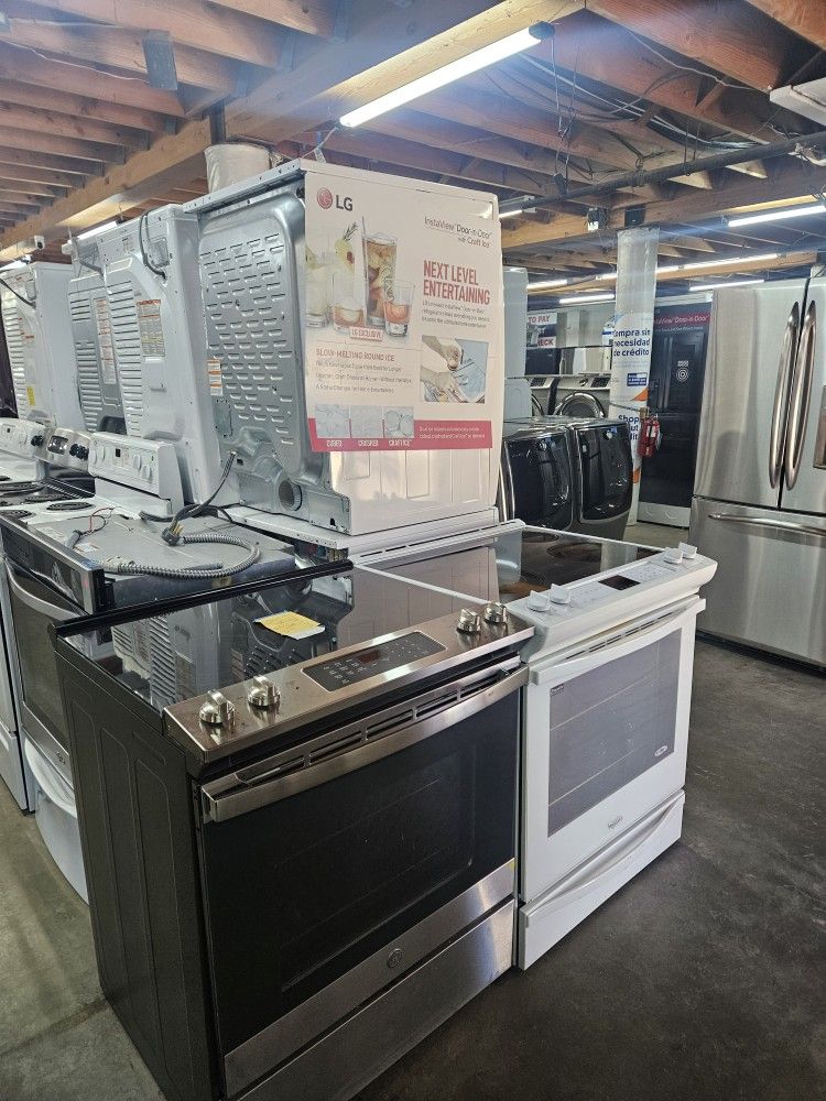 Huge Liquidation Sale Store Full Certified Refurbish Gently Used Samsung GE Whirlpool LG Kenmore Electrolux Bosh Maytag Refrigerator Washer Dryer Stov