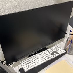 HP 27 Inch monitor and stand