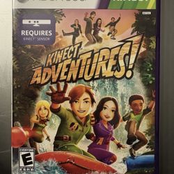 Kinect Adventures Game (Microsoft Xbox 360, 2010)