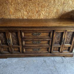 MCM 2-Piece Hutch + Matching Dining Table/Chairs 