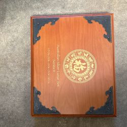 Australian silver lunar set Series II