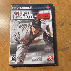 Major League Baseball 2K9 - PS2 Brand New