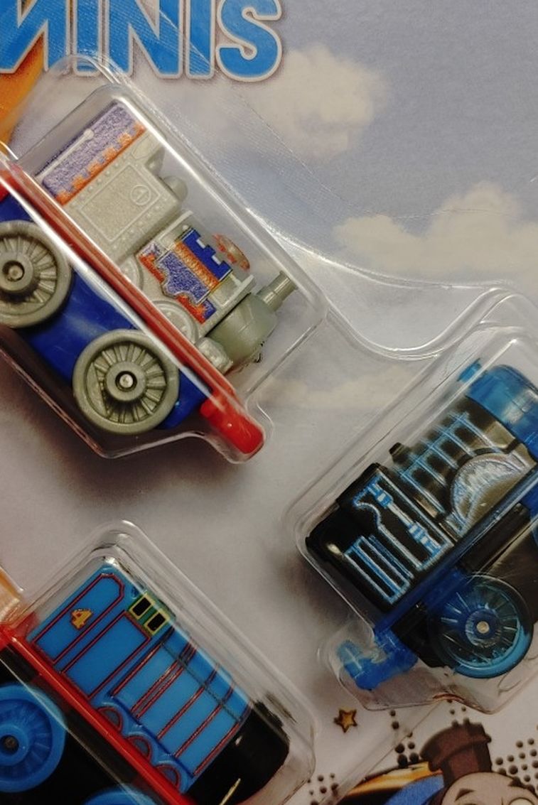 Thomas & Friends Minis 3 pack 2019 Knight Skarloey X-Ray Emily, Classic Gordon