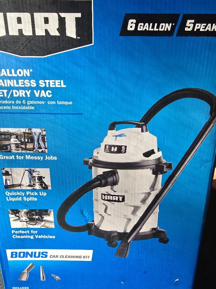 Stainless Steel Wet/Dry Vac