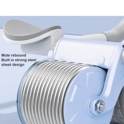 Flexi Muscles – Automatic Rebound Abs Roller Wheel with Elbow Support.