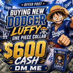 PAYING $600 CASH LUFFY DODGER