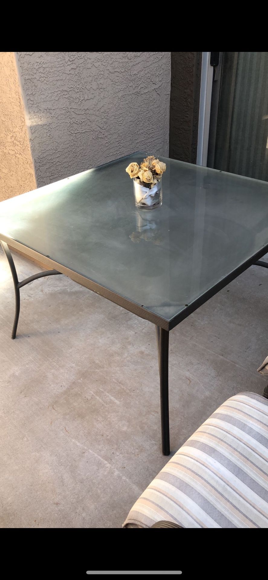  Table  Thick Glass Heavy Duty 