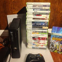 Completely refurbished Xbox 360 and 29 games bundle deal