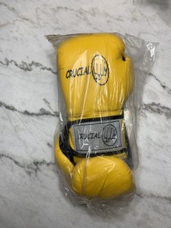 Yellow/Black Training Boxing Gloves