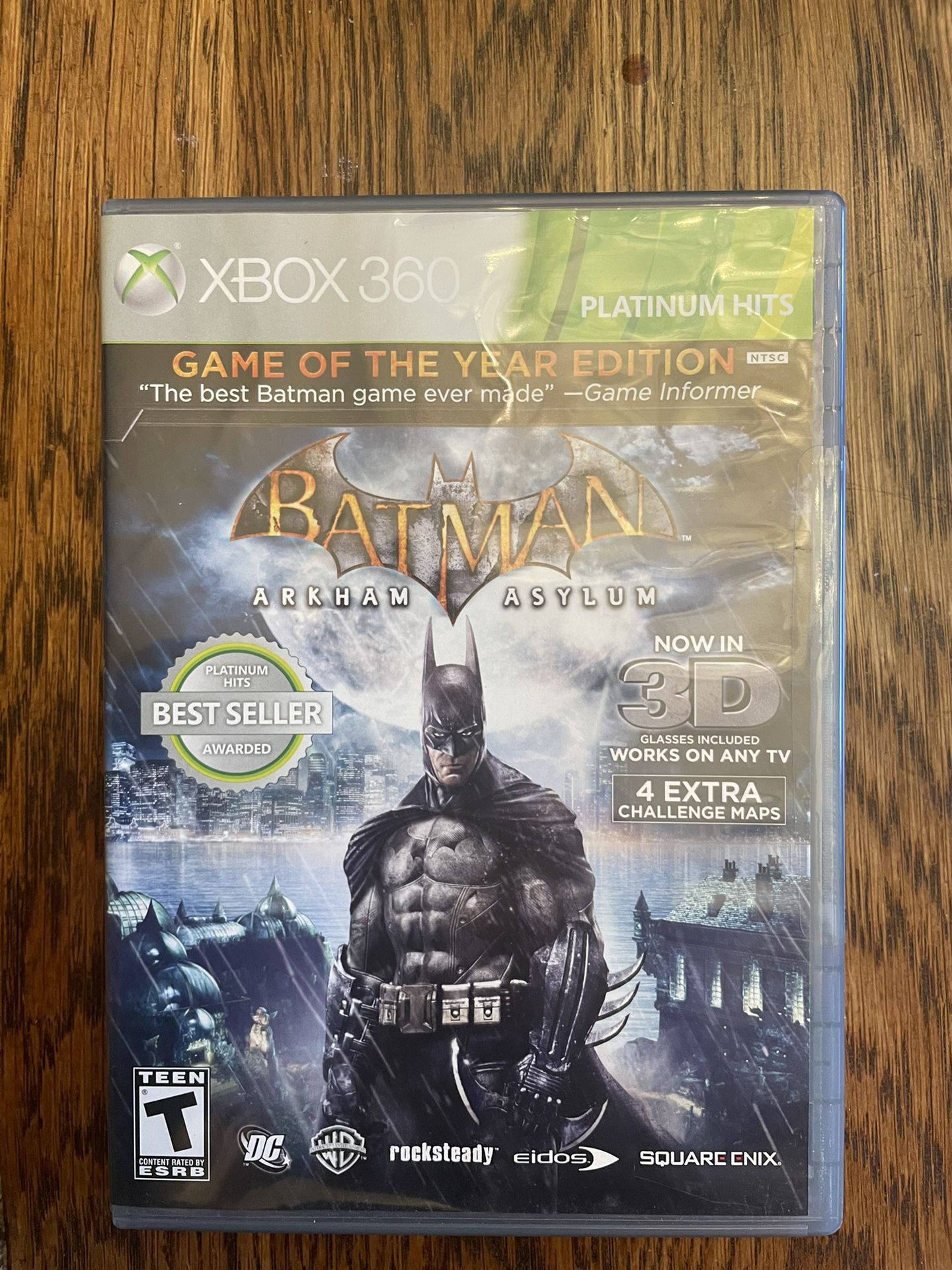Batman: Arkham Asylum -- Game of the Year Edition ( Still Sealed 360, 2010) 