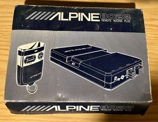 Alpine 8023 Remote Access Plus Car Audio System