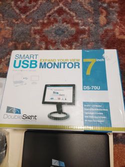Double Sight  Smart USB MONITOR 7INCH