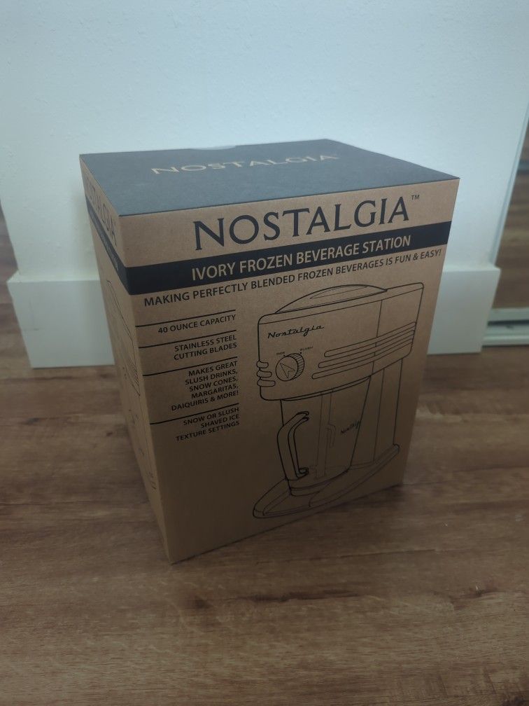 Nostalgia Frozen Beverage Station