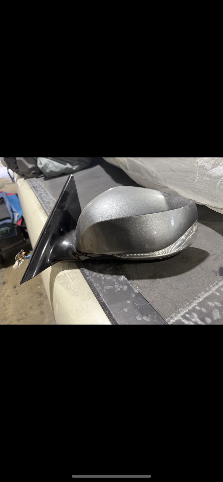 2020 Infiniti Q50 Driver Door rear view mirror with camera 