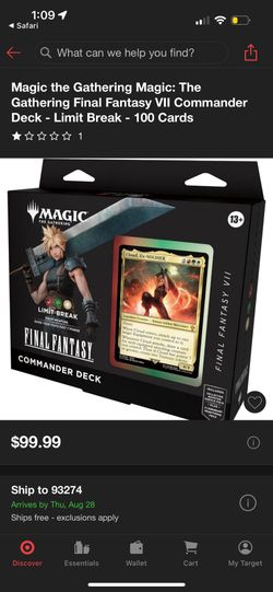 Magic The Gathering Final Fantasy